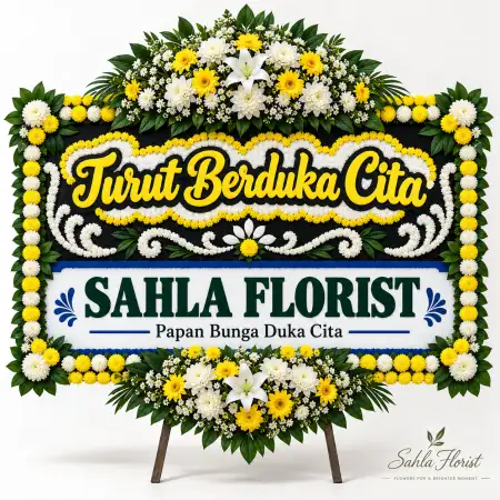Papan Bunga Duka Permata Hijau